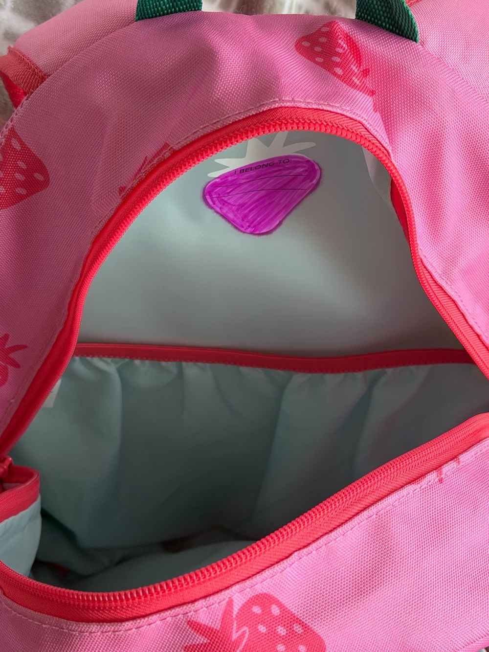 Kids Pink Strawberry Backpack Set - Brand: Cat & Jack - Picture 5 of 10